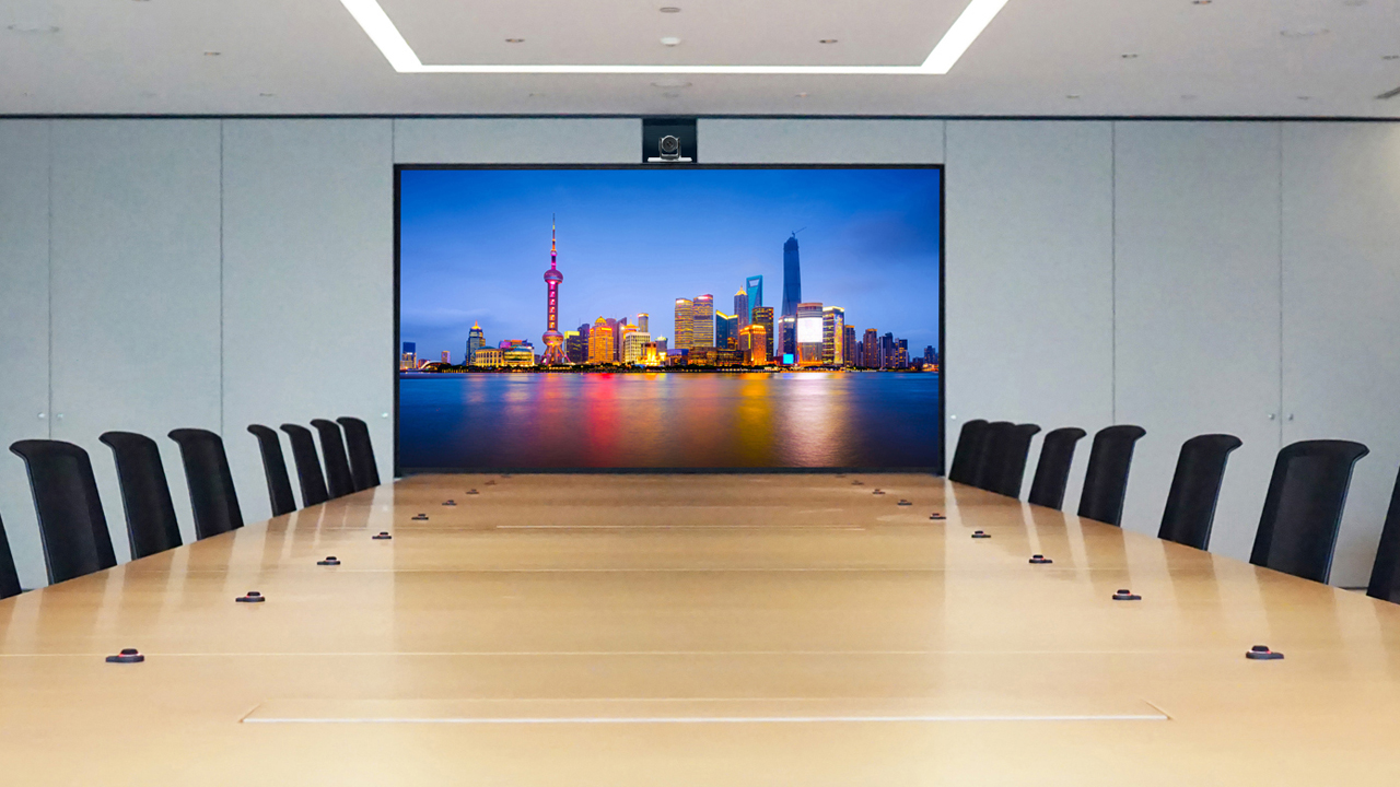 Boardroom with Video Conferencing System