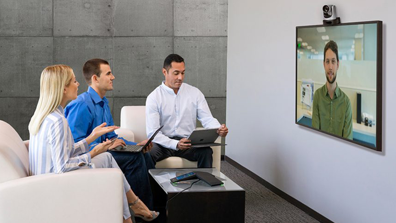 Huddle Room with Video Conferencing System