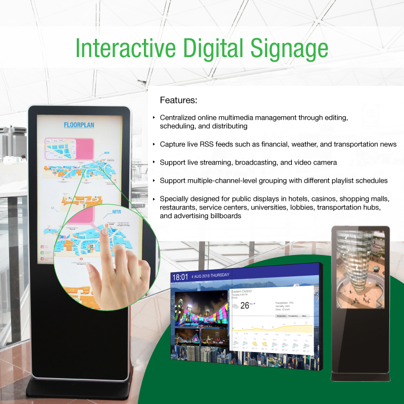 Interactive Digital Signage