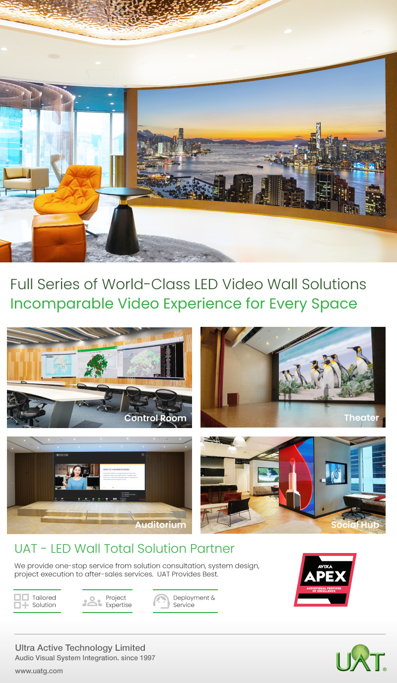 LED Video Wall for Corporate and Retail