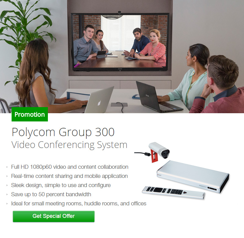Polycom Group 300 Video Conferencing System
