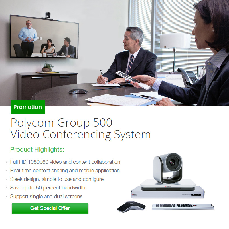 Polycom Group 500 Video Conferencing System