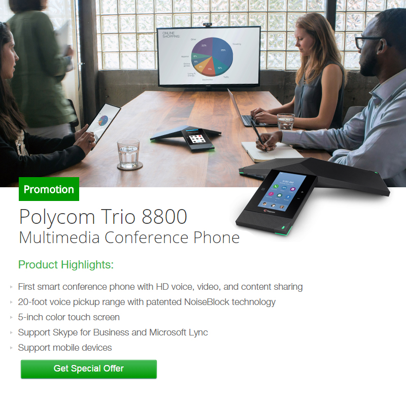 Polycom Trio 8800 Multimedia Conference Phone