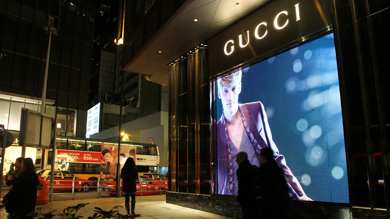 Retail with LED Video Wall