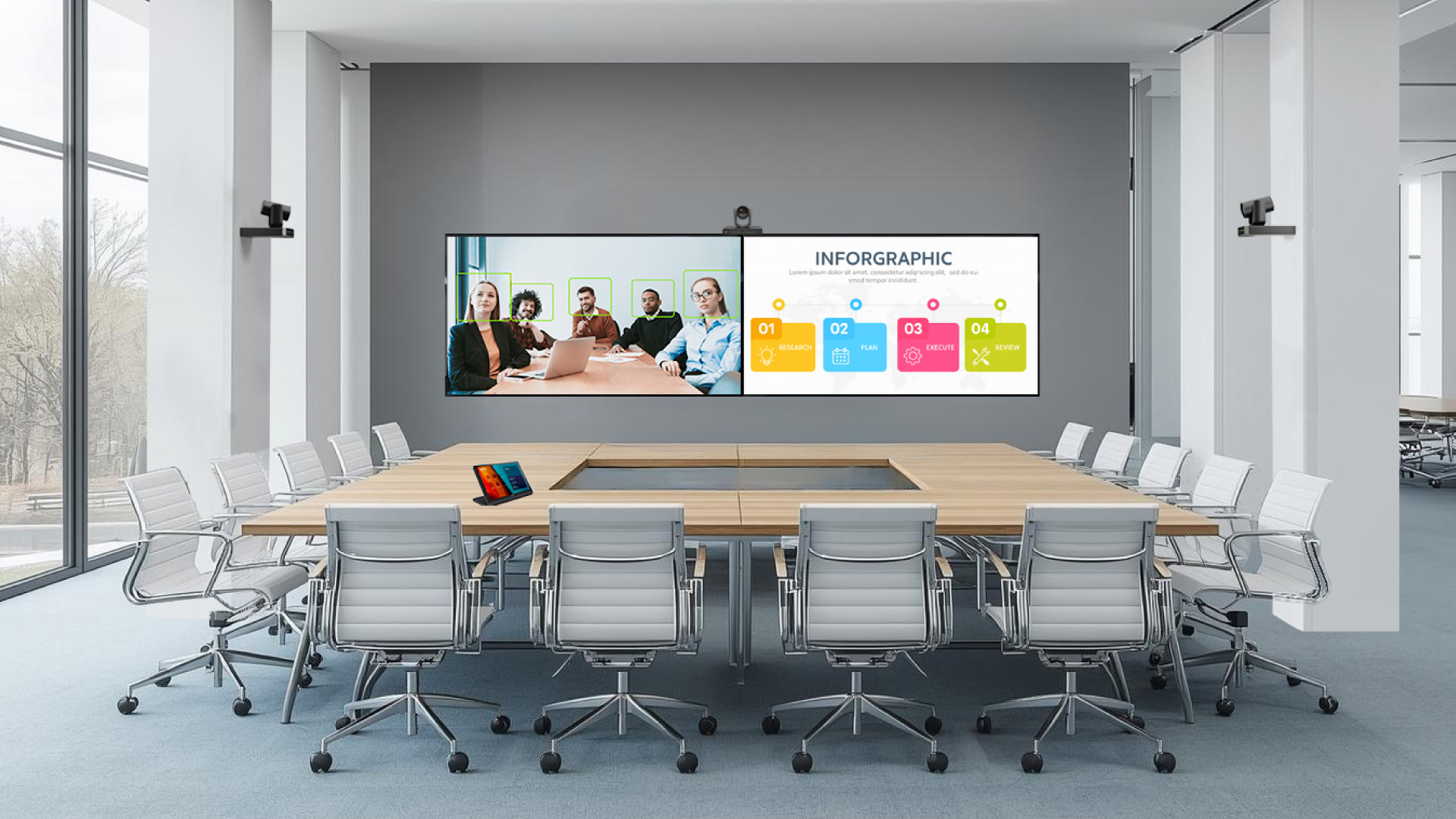 Crestron 1 BEYOND i-Series Intelligent PTZ Camera