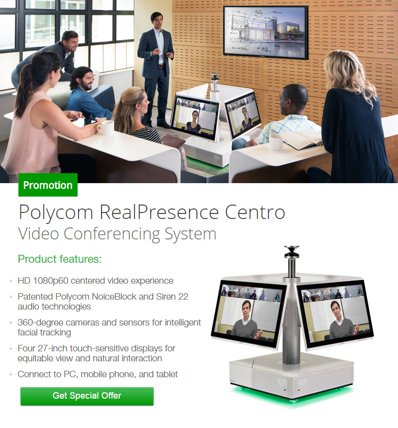 Polycom RealPresence Centro Video Conferencing System